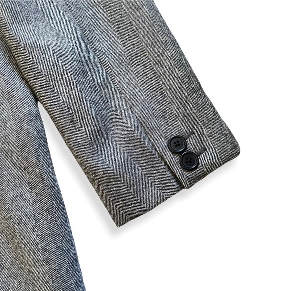 Saint Laurent herringbone wool overcoat - Picture 11 of 15